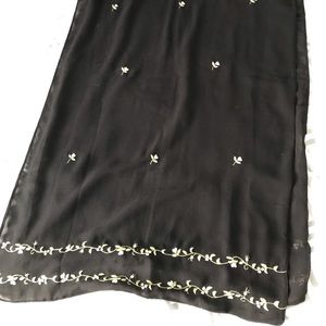 Vintage Black wrap 72 inch Long. 21 inches Wide